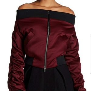 Off the shoulder jacket